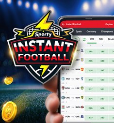 Online football betting markets on SportyBet